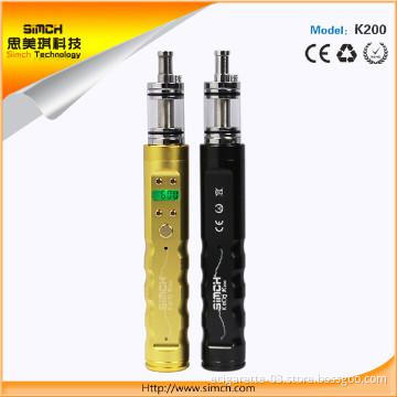 2013 unique design round shape ecig mod K100 KTS K200 BJT-T2